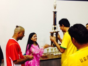 Trophy distribution after the tournament. Photo: BNCC